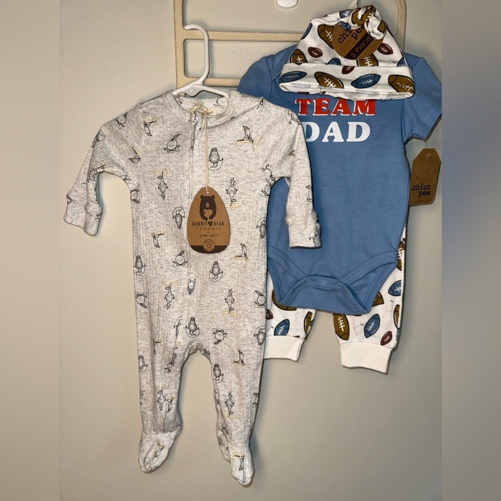 NWT 2 Chick Pea Outfits